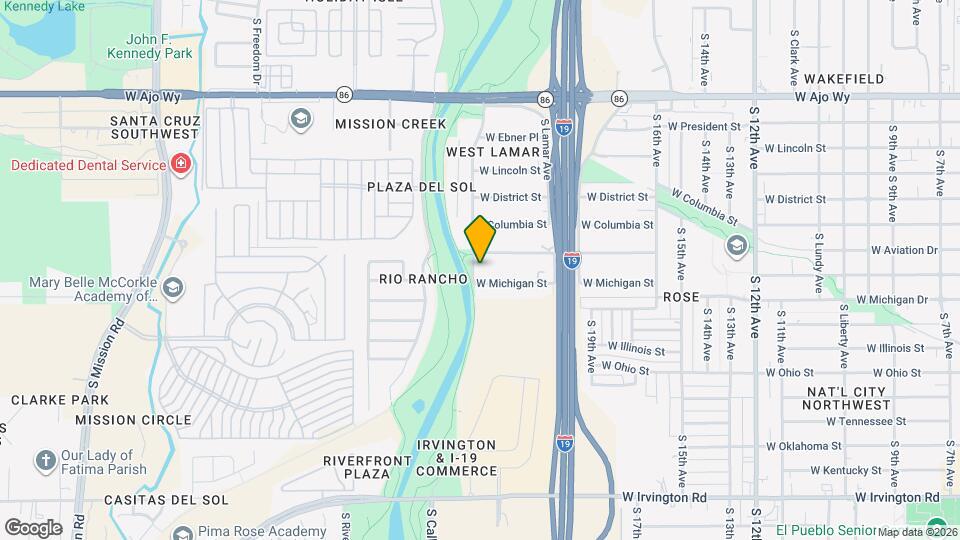 4445 S Kostka Ave Map and Location Details