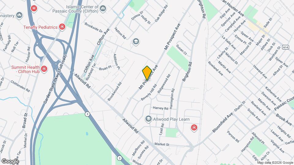 483 Mt Prospect Ave Map and Location Details