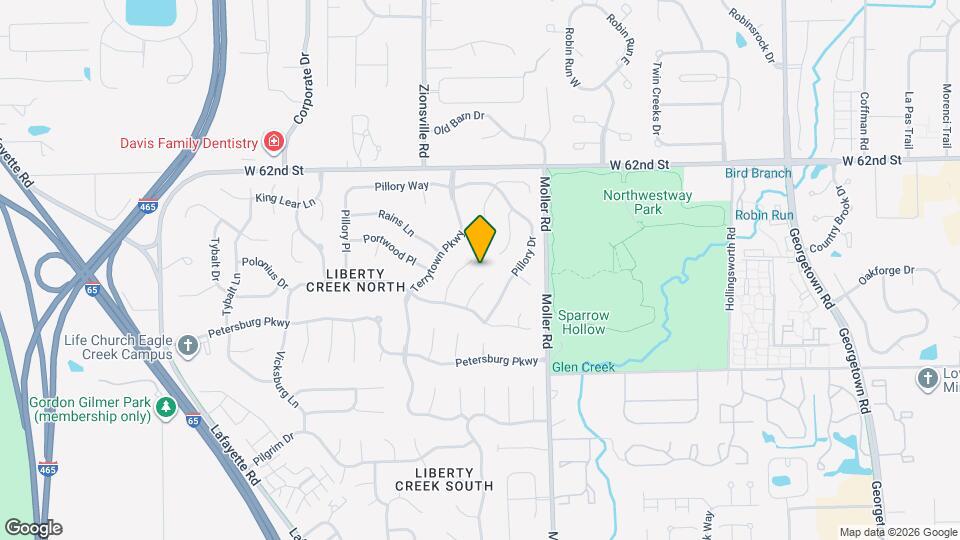 6044 McClellan Ct Map and Location Details
