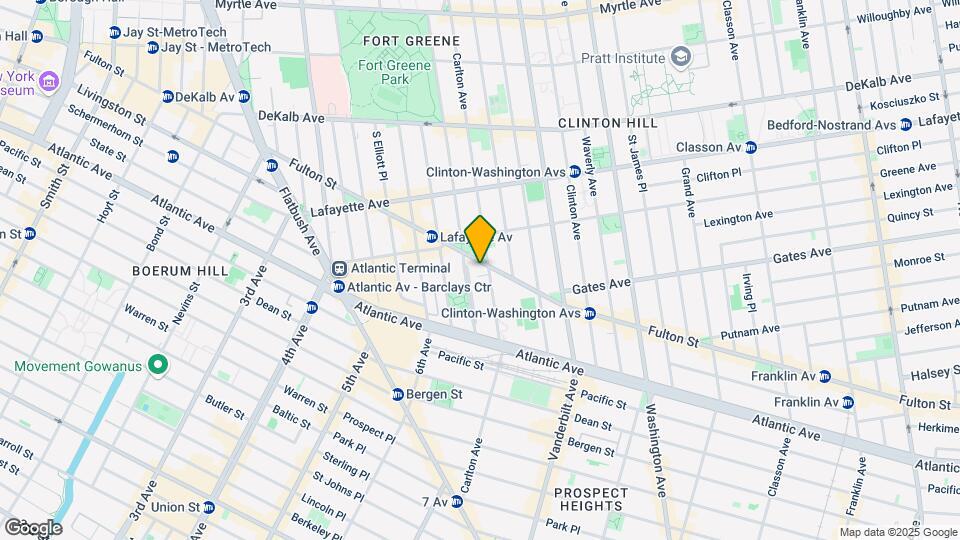742 Fulton St Map and Location Details