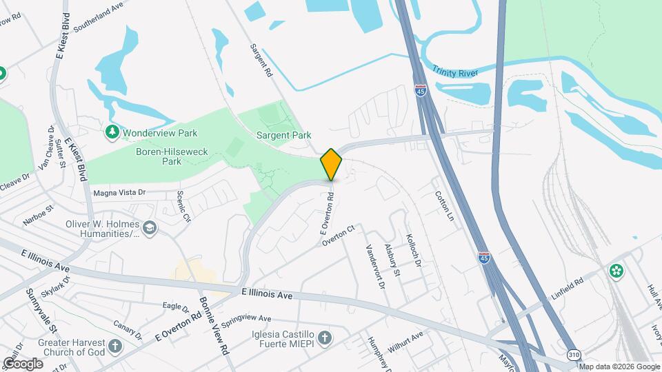 3550 E Overton Rd, Unit Valora - Studio Apartment Map and Location Details