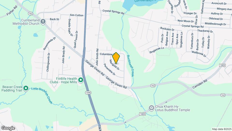 3217 Marigold Dr Map and Location Details