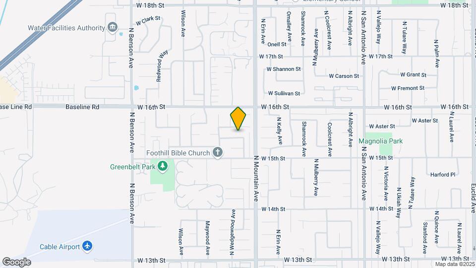 1251 Coronado St Map and Location Details