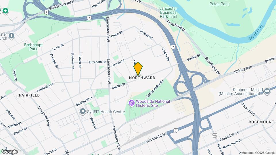870 Guelph St Map and Location Details