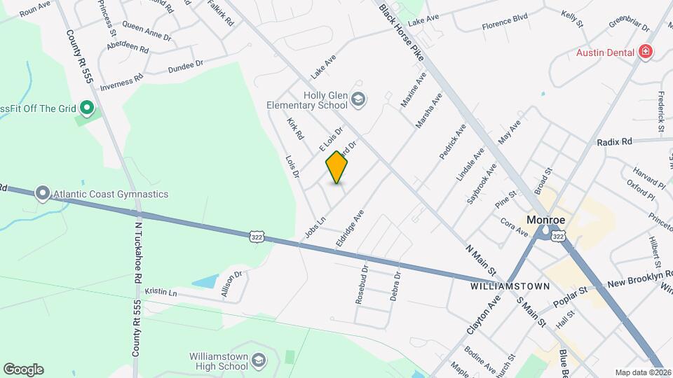 707 Olivia Dr Map and Location Details