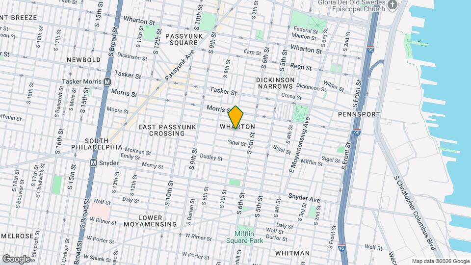 642 Moore St Map and Location Details