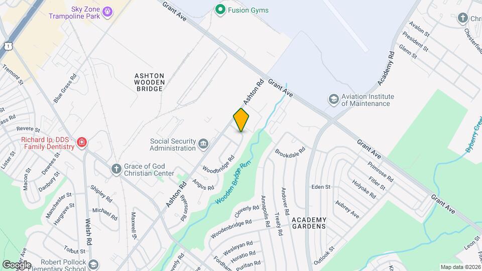 2832 Saxton Rd Map and Location Details