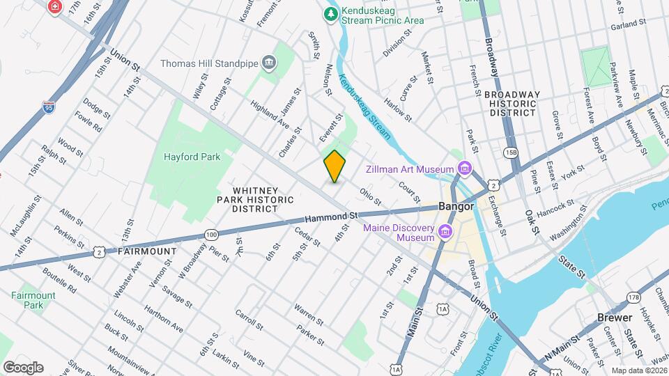 13 Hudson St Map and Location Details