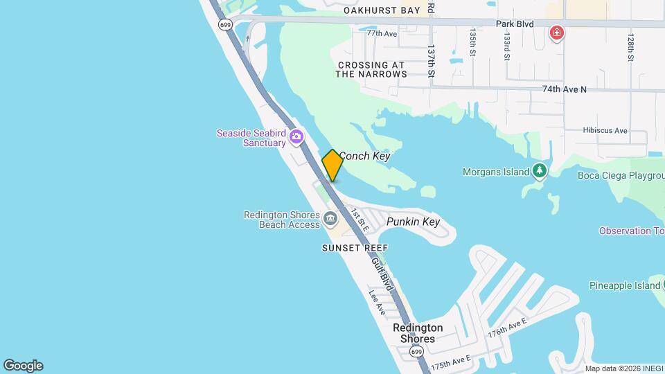 18213 Gulf Blvd Map and Location Details