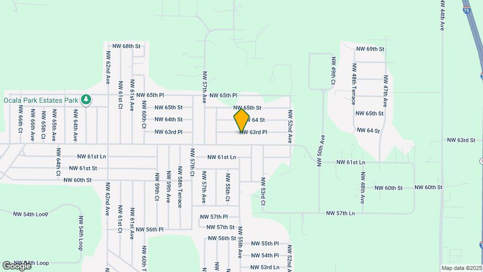 5484 NW 63rd Pl Map and Location Details