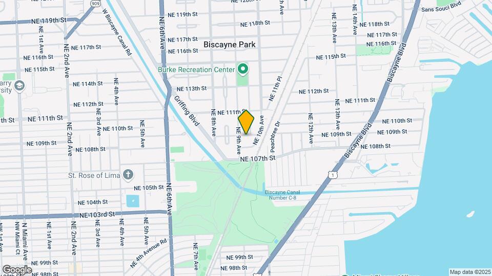 924 NE 109th St Map and Location Details
