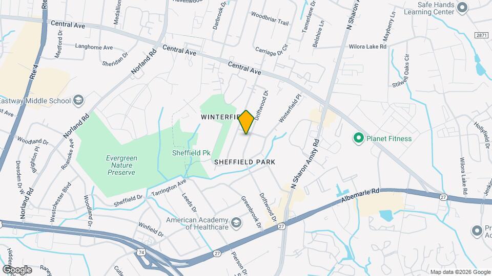 3547 Driftwood Dr Map and Location Details