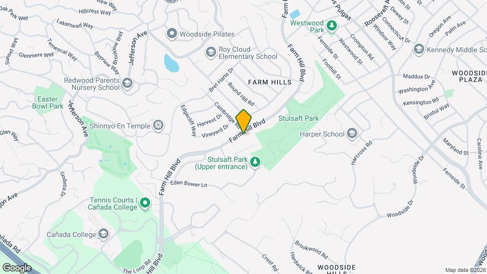 3811 Farm Hill Blvd Map and Location Details