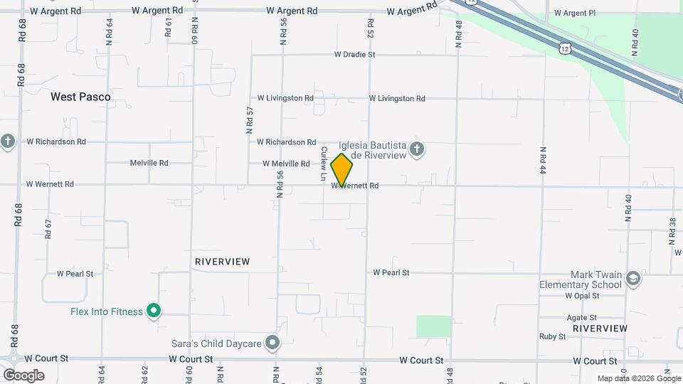 5316 W Wernett Rd Map and Location Details