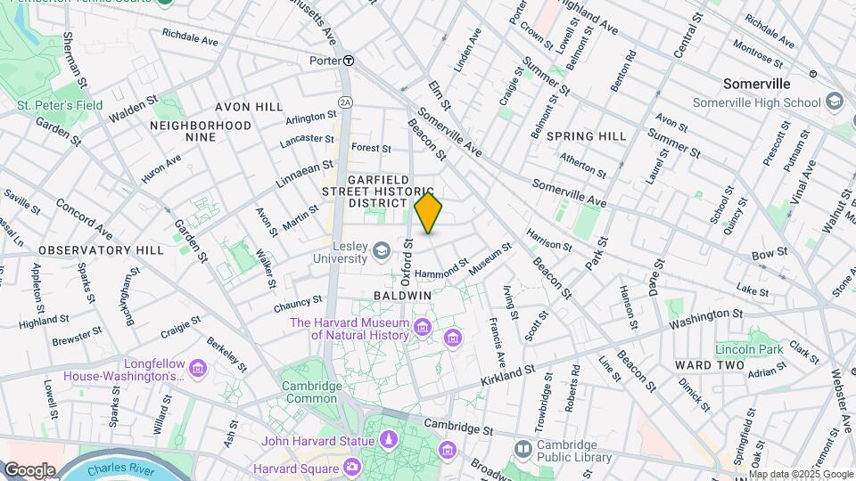 57 Gorham St Map and Location Details