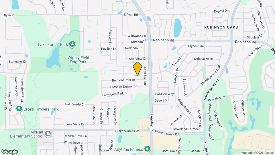 2313 Belmont Park Dr Map and Location Details