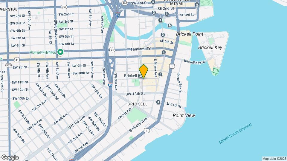 1111 SW 1st Ave, Unit 2514 Mapa y Detalles de la Ubicación