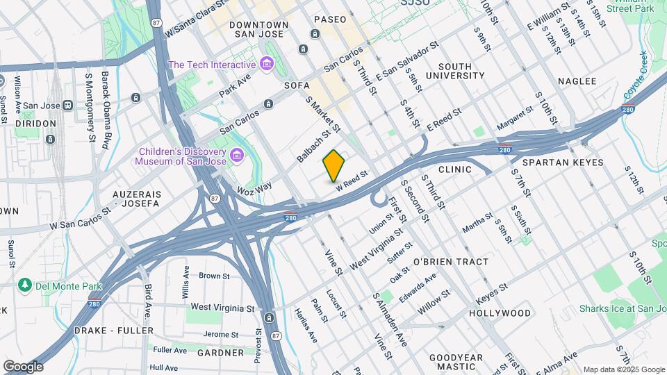 143 W Reed St Map and Location Details