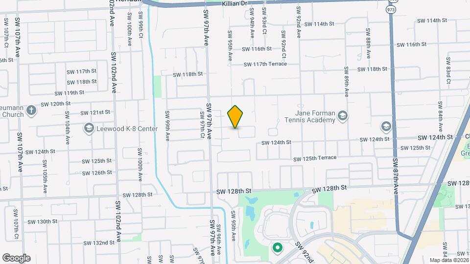 12308 SW 94th Pl Map and Location Details