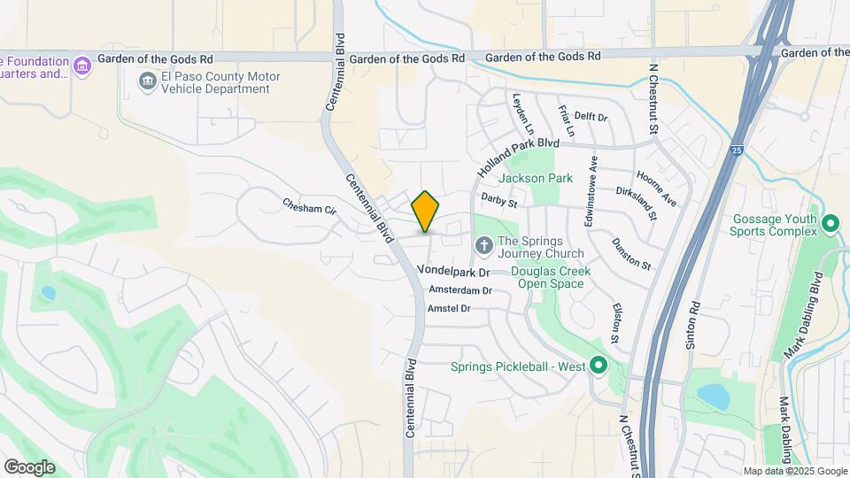 1055 Holli Springs Blvd Map and Location Details