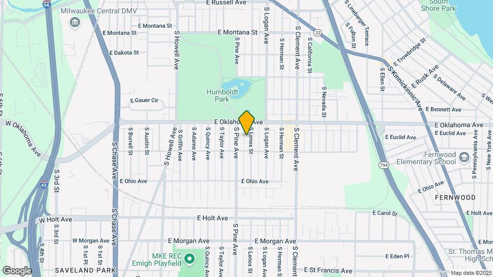 3141 S Lenox St Mapa y Detalles de la Ubicación