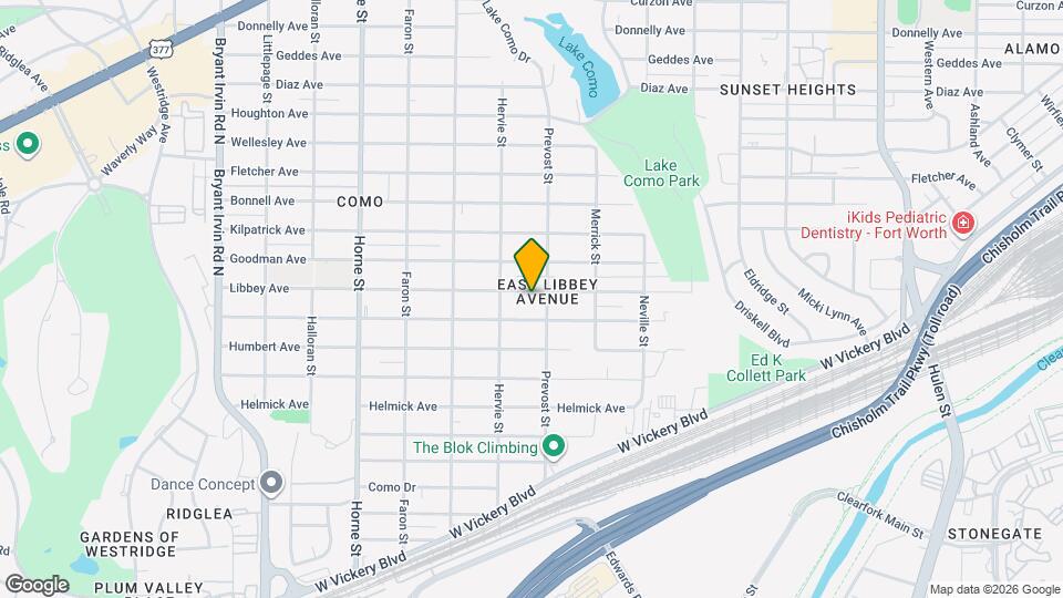 5313 Libbey Ave Mapa y Detalles de la Ubicación