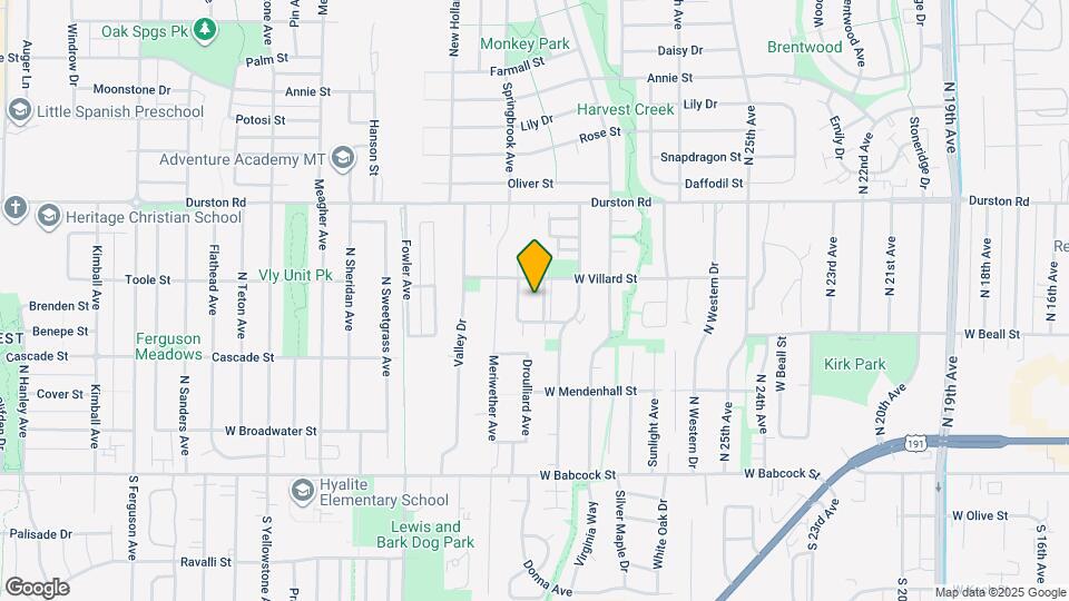3014 W Villard St Map and Location Details