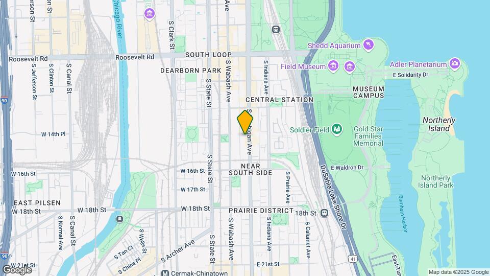 1462 Michigan Ave Map and Location Details