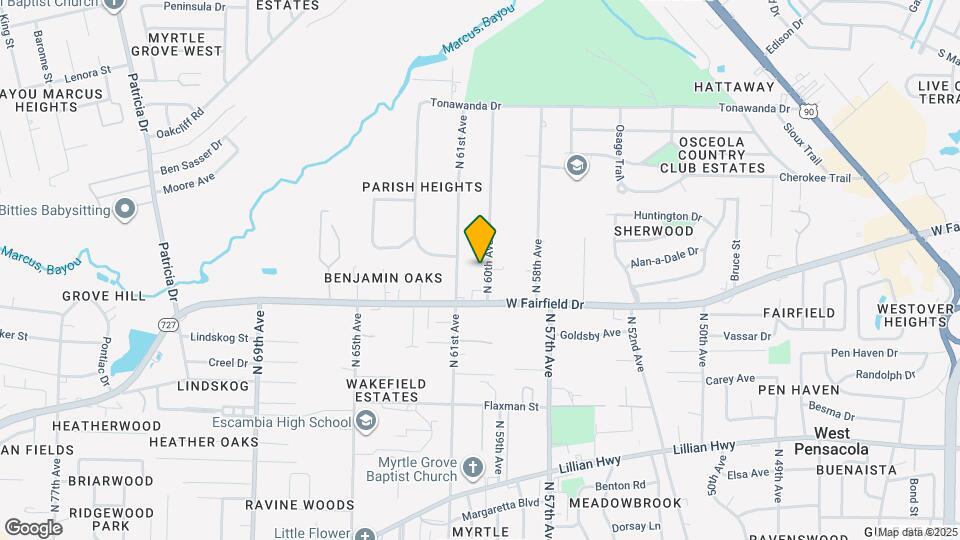 1711 N 60th Ave Map and Location Details