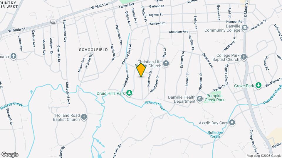 726 Arlington Rd Map and Location Details