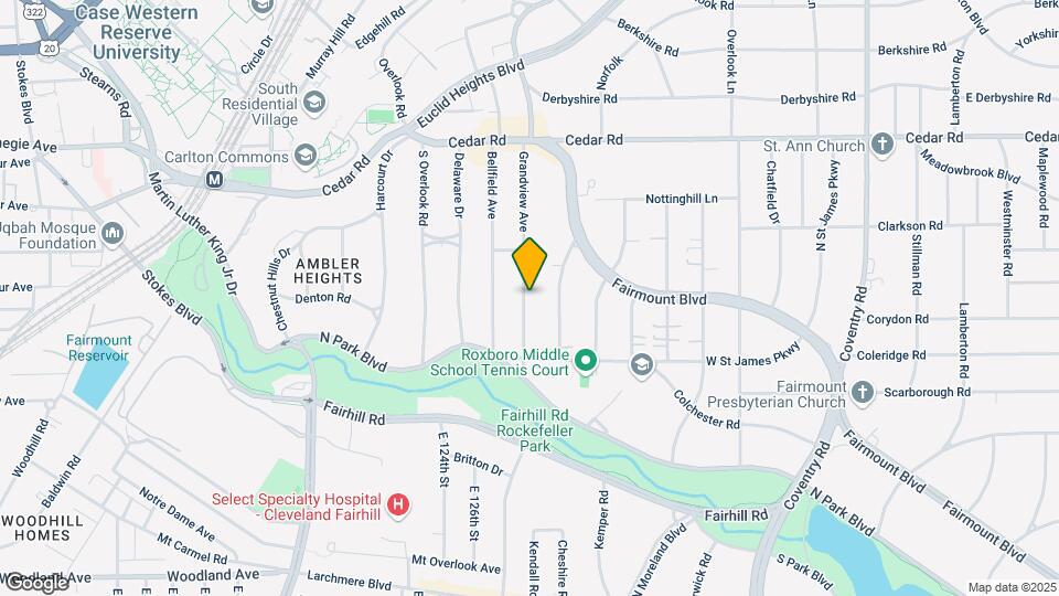 2313 Grandview Ave Map and Location Details