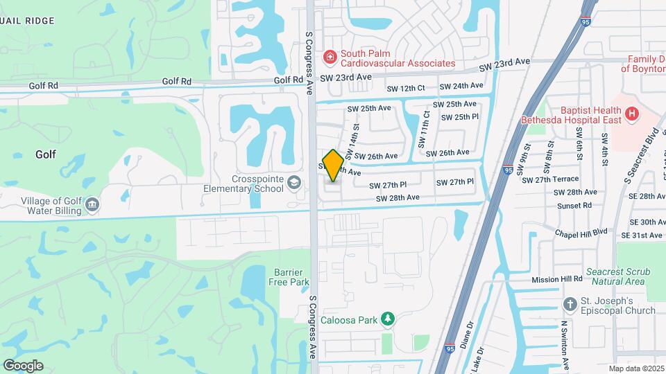 1425 Harvard Ln Map and Location Details