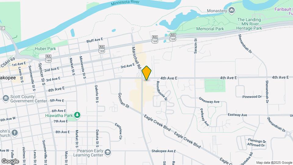 Shakopee Village Apartments Map and Location Details
