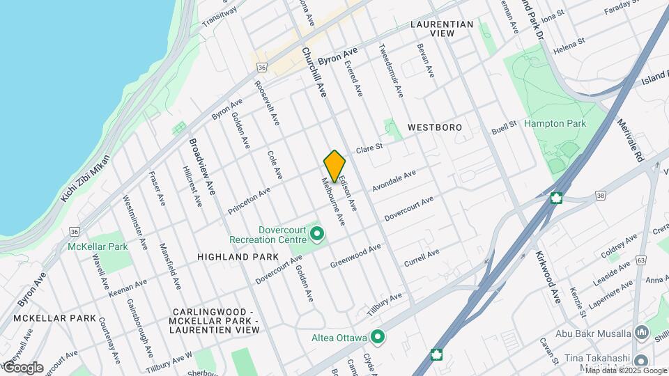 577 Melbourne Ave Map and Location Details