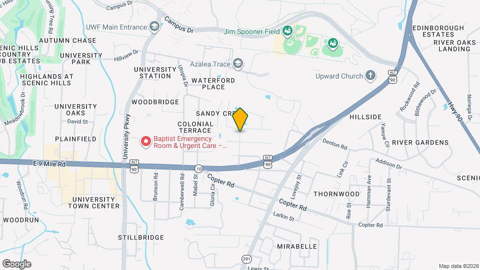 9618 Sandpiper St Mapa y Detalles de la Ubicación