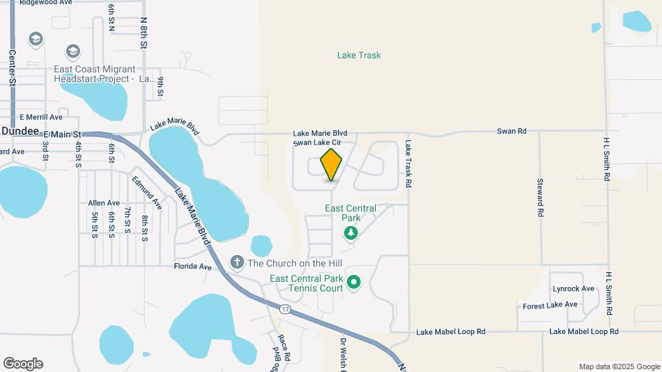 1444 Swan Lake Cir Map and Location Details