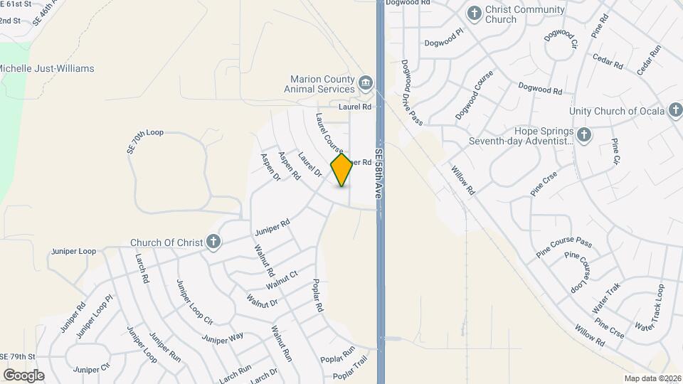 58 Laurel Pass Map and Location Details