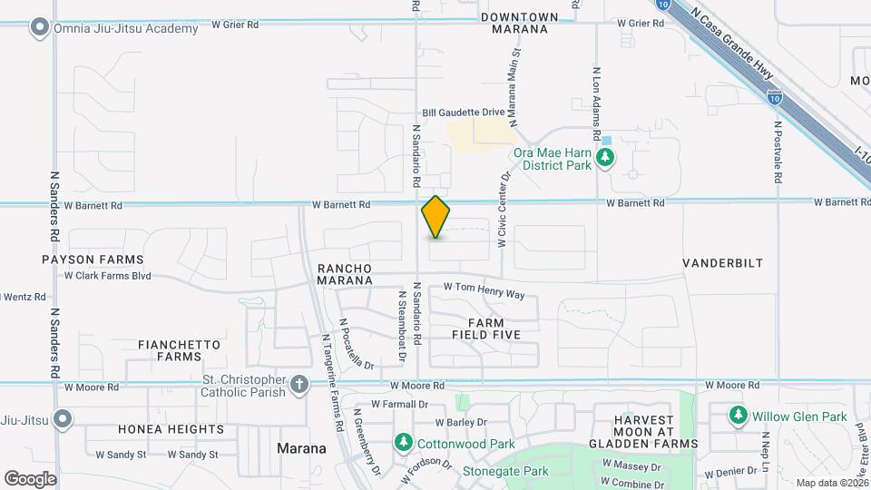 11777 W Claudina St Map and Location Details