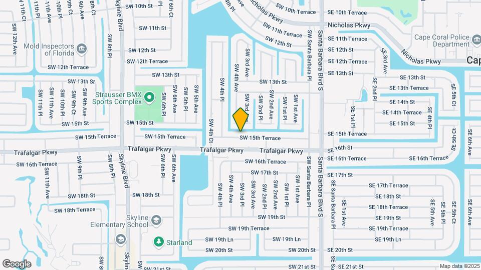 317 SW 15th Terrace Map and Location Details