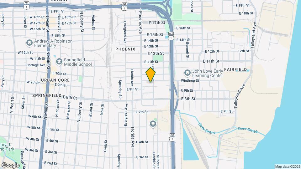1145 Joseph St Map and Location Details
