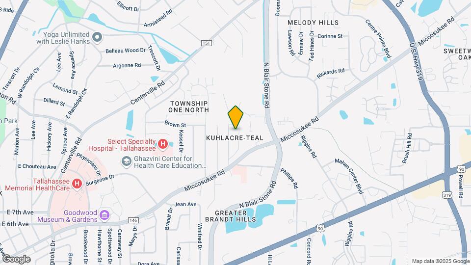 445 Teal Ln Map and Location Details