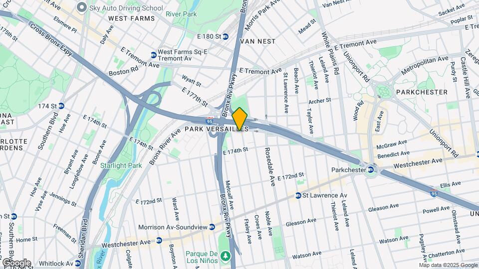 1425 Croes Ave Map and Location Details