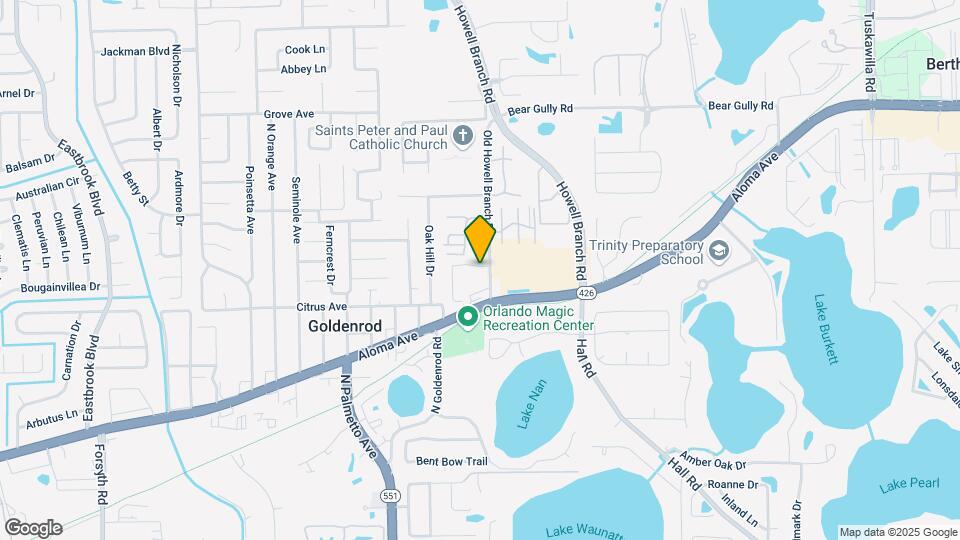 7637 Aloma Pines Ct Map and Location Details