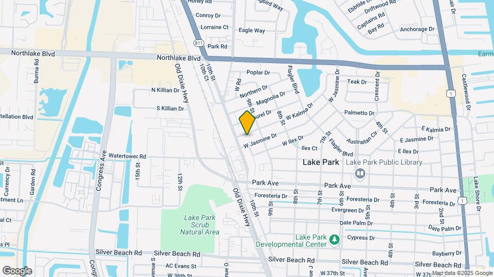 932 W Kalmia Dr Map and Location Details