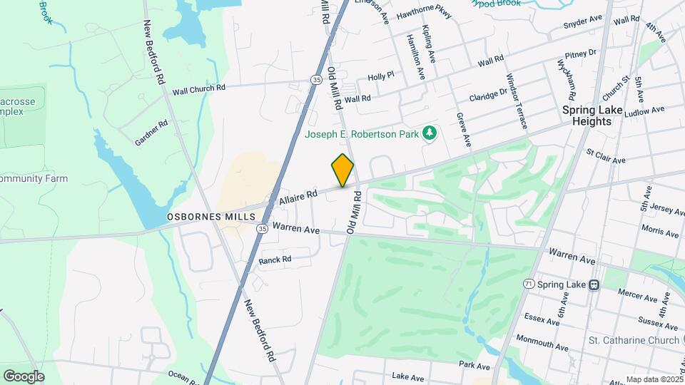 1305 Allaire Rd Map and Location Details