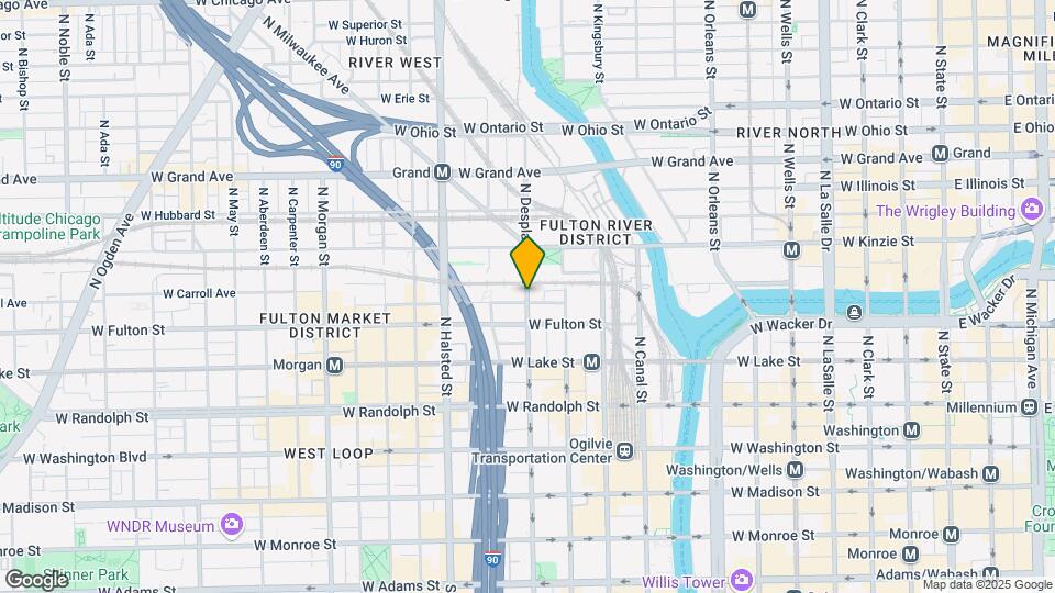 318 N Desplaines St Mapa y Detalles de la Ubicación
