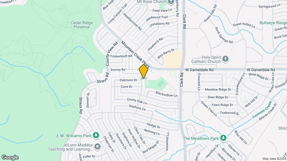 9702 White Ash Rd Map and Location Details