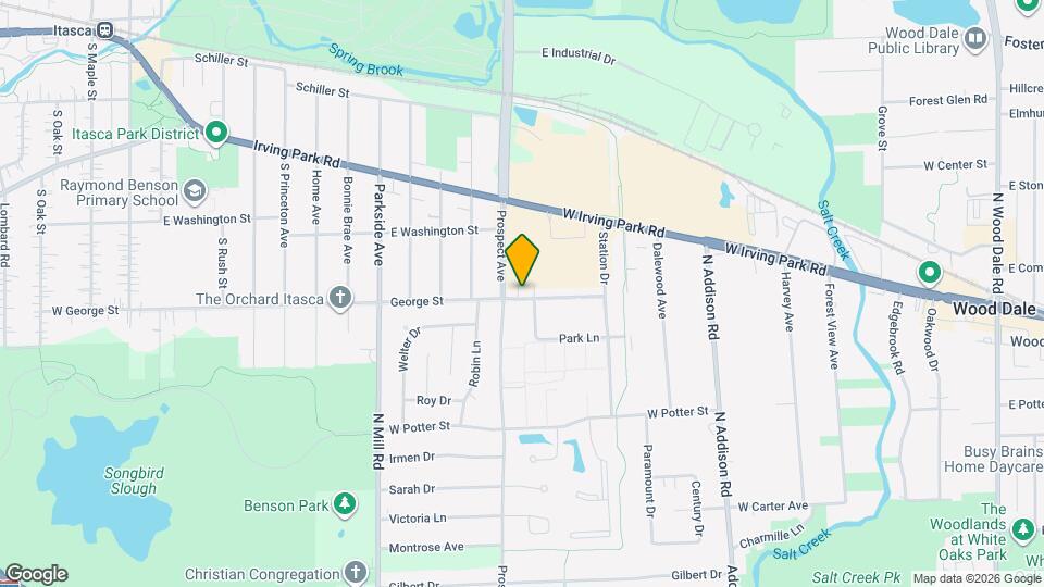 551 George St Map and Location Details