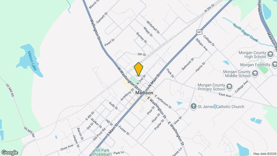 201-201 W Jefferson St Map and Location Details