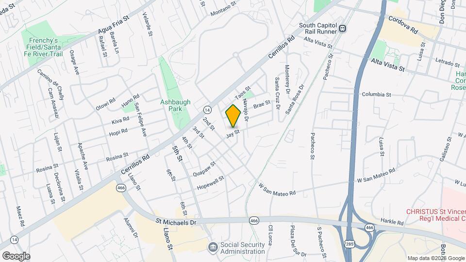 1703A Jay St Map and Location Details